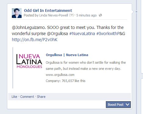 Nueva Latina Monologues press coverage